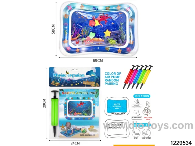 Tap the water mat in PVC