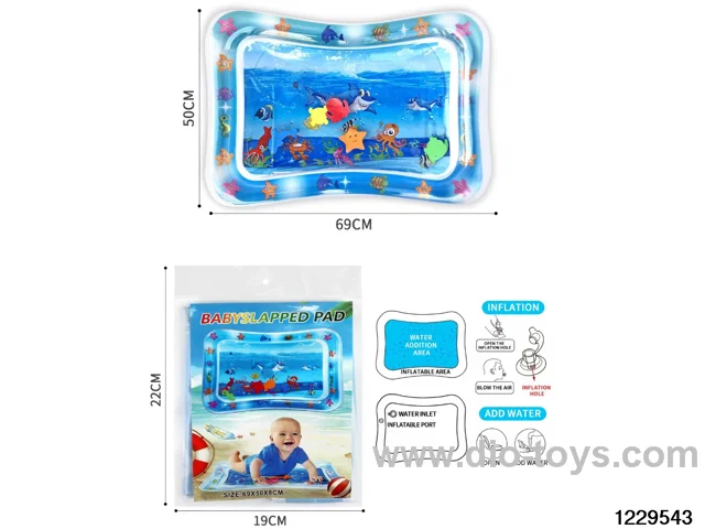 Tap the water mat in opp without pump