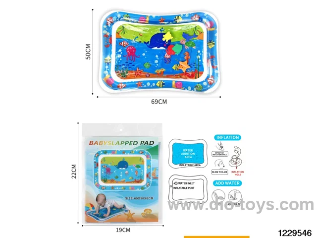 Tap the water mat in opp without pump
