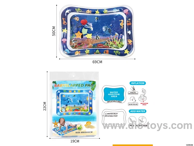 Tap the water mat in opp without pump