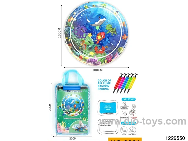 Tap the water mat in hand bag
