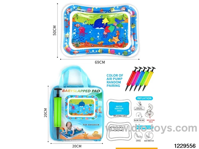 Tap the water mat in hand bag
