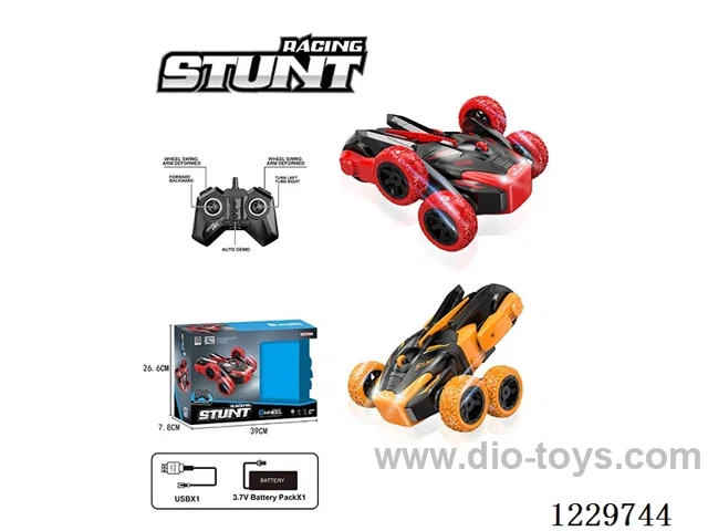 5 Wheels Stunt Car + Lighting Included Battery