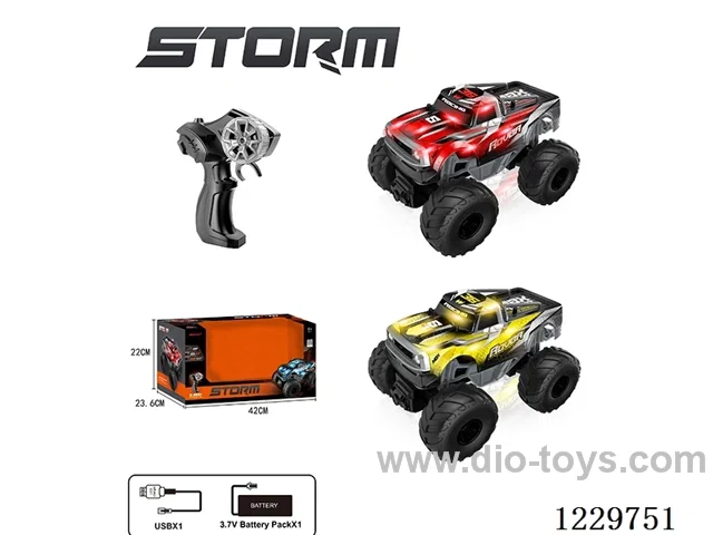 2.4G High Speed RC Lighted Car Included Battery
