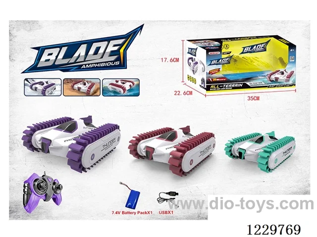 Land & Surface RC Stunt Car Included Battery