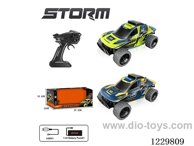 1:18 2.4G 4ch High Speed RC Car (Included Battery)