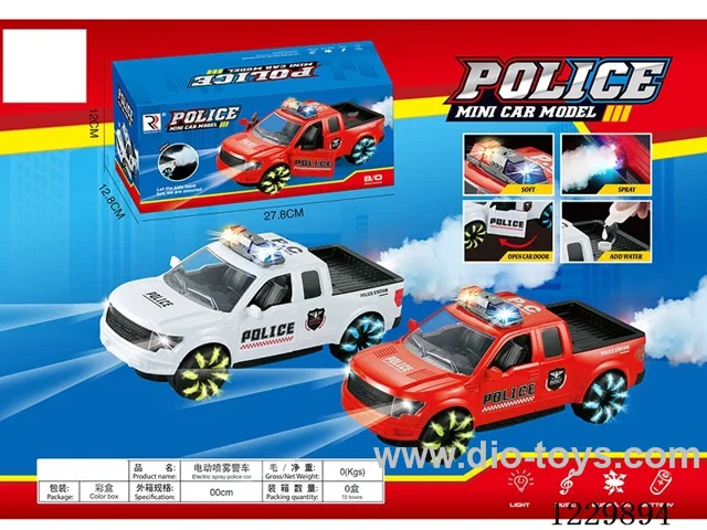 B/O toys with spray