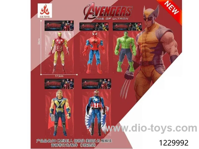 The Avengers with ligtj