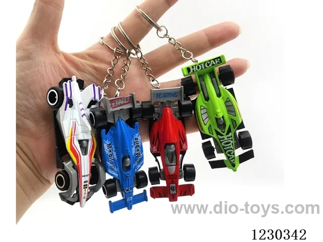 1:64 Free Wheel Alloy Formula Car Key Chain