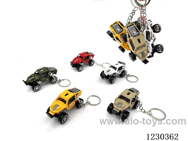 1:64 Free Wheel Alloy Off-Road Vehicle Key Chain