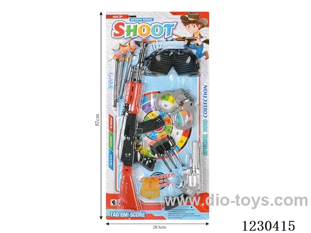 AK with Revolver Needle Gun Police Set