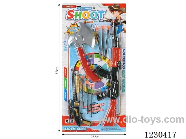 AK with Axe Needle Gun Shooting Set