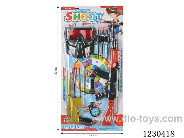 AK with Golden Barrel Needle Gun Shooting Set