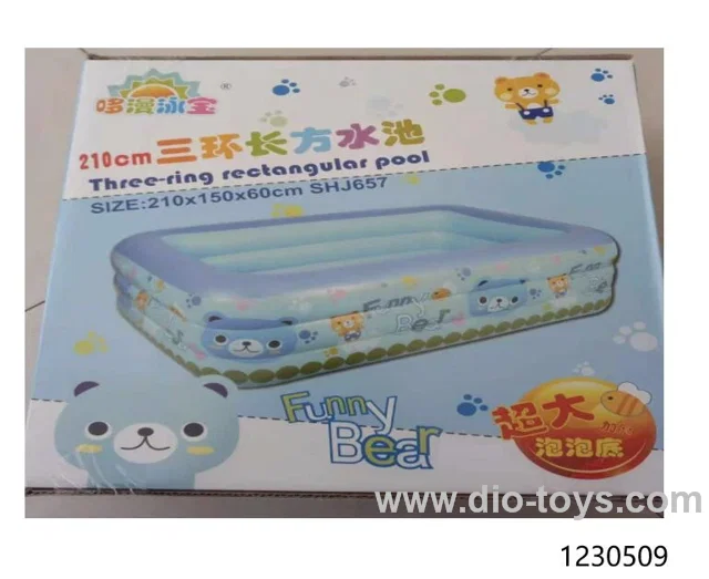 210cm inflatable pool