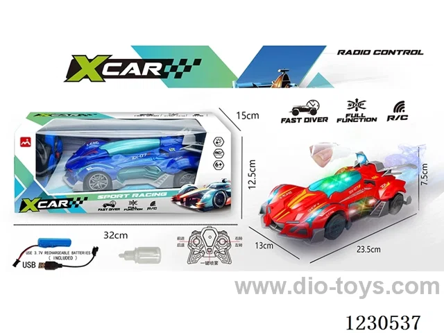 5ch F1 Formula RC Car W L/M/spray(Included Battery Blue/Red)