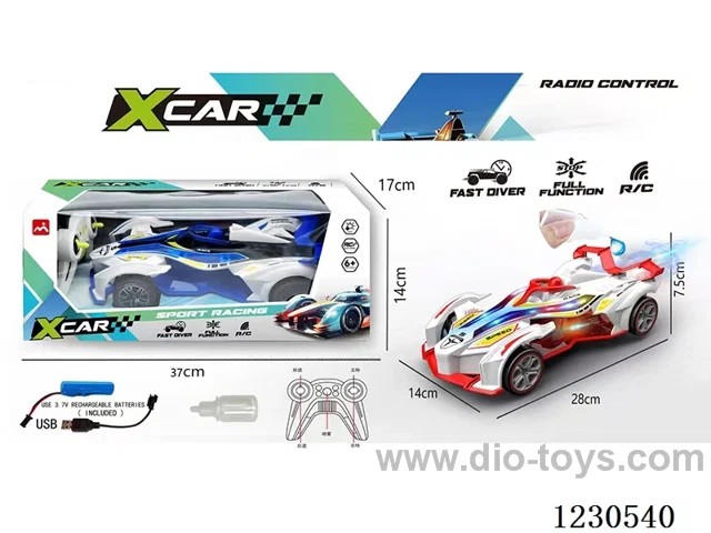 5ch F1 Spray Light Formula Car (Included Battery: Blue/Red)
