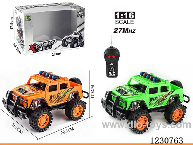 27MHZ 1:16 2ch RC Land Rover Convertible Racing Car (battery not included)