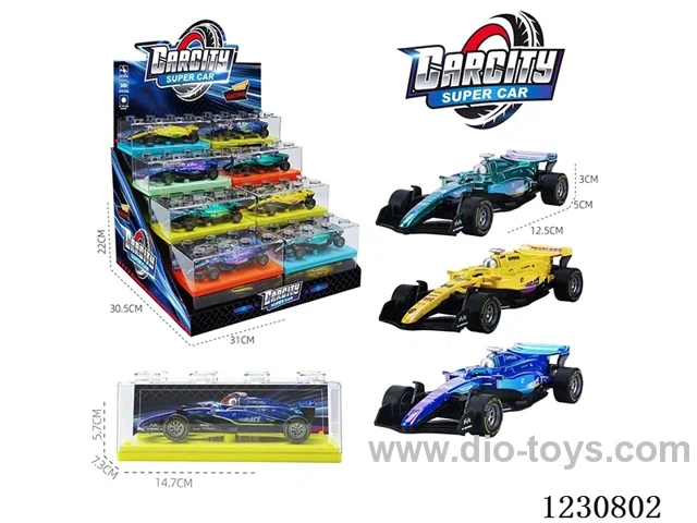 1:36 pull back alloy car 3 colors mixed 32PCS