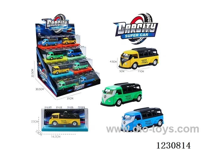 1:36 pull back alloy car 24PCS