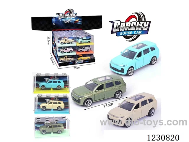 1:36 pull back alloy car 24PCS
