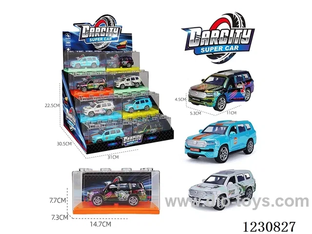 1:36 pull back alloy car 24PCS