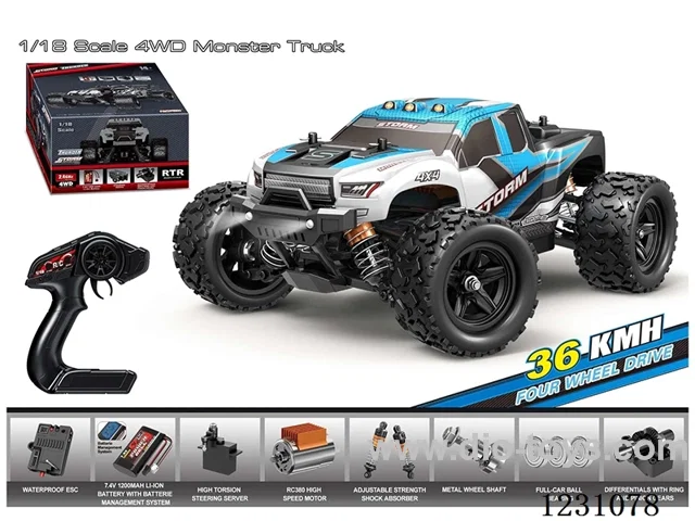 1:18 4WD rc car