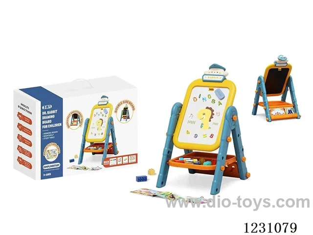 Children's drawing board easel