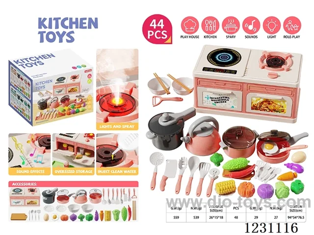 Stove Top Series 44PCS - 3*AA batteries not included