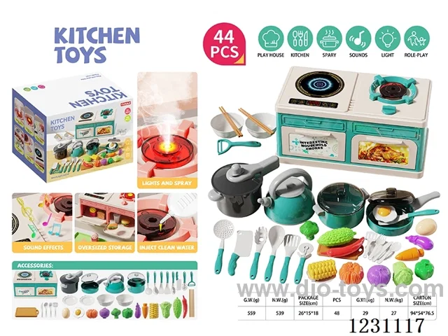 Stove Top Series 44PCS - 3*AA batteries not included