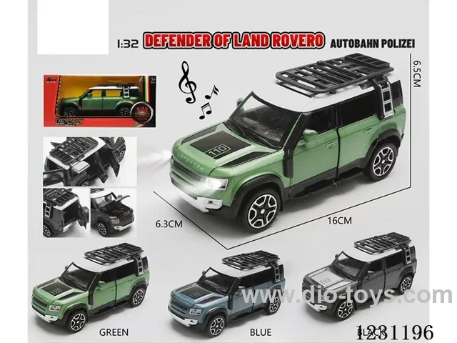 1:32 pull back alloy car W L/M