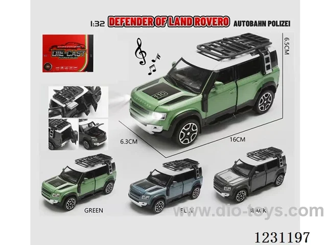 1:32 pull back alloy car W L/M