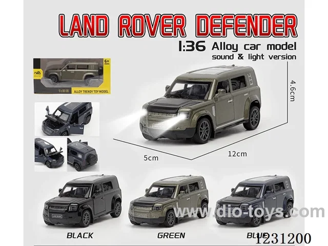 1:36 pull back alloy car W L/M