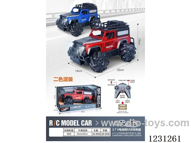 9ch 2.4G 1:12 Stunt Off-Road Car (battery included)