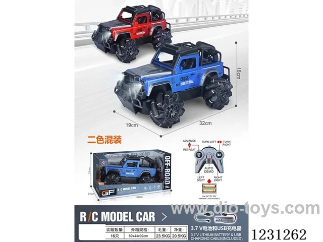 9ch 2.4G 1:12 Stunt Off-Road Car (battery included)