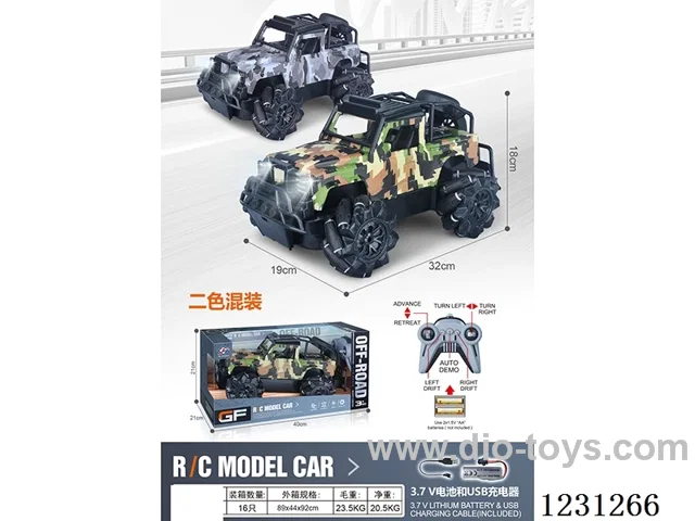 9ch 2.4G 1:12 Stunt Off-Road Car (battery included)