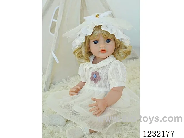 55cm Reborn Doll Soft Rubber High Simulation Baby Doll - Intelligent Dialogue Model with Gravity Sensing