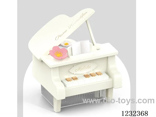Piano Flower USB Charging Humidifier - With Lights - Battery Included