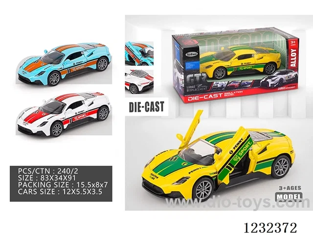 1:32 pull back alloy car (openable door)