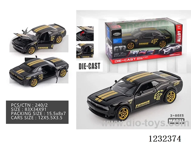 1:32 pull back alloy car (openable door)