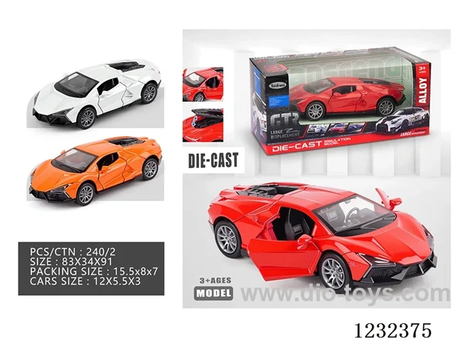 1:32 pull back alloy car (openable door)