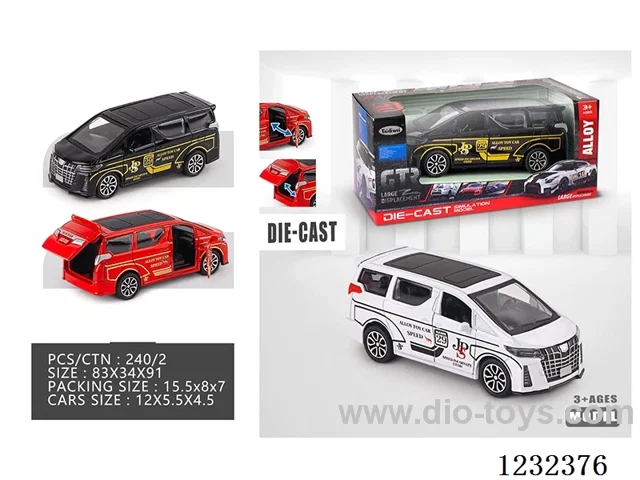 1:32 pull back alloy car (openable door)