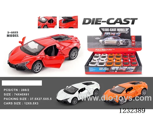 1:32 pull back alloy car (openable door)