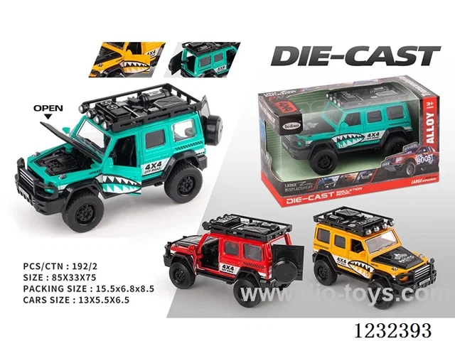 1:32 pull back alloy car (openable door)
