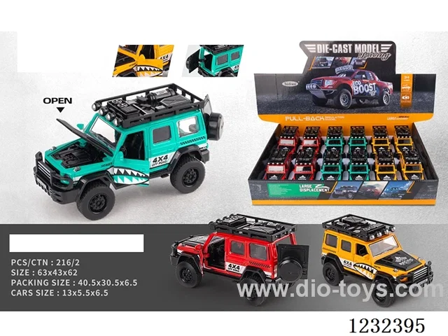 1:32 pull back alloy car (openable door)