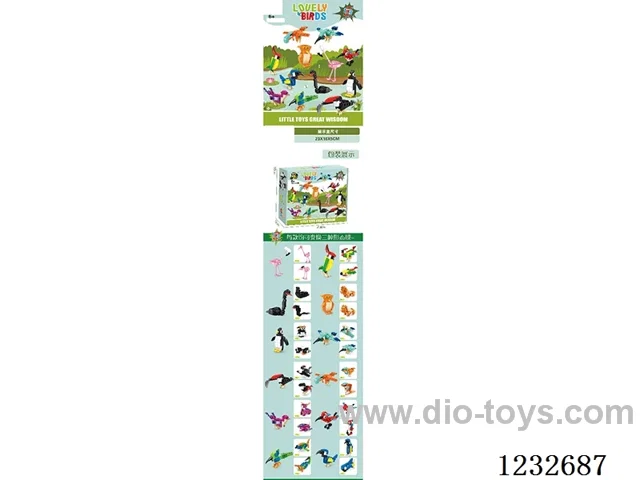 deformation animals and birds 12 boxes
