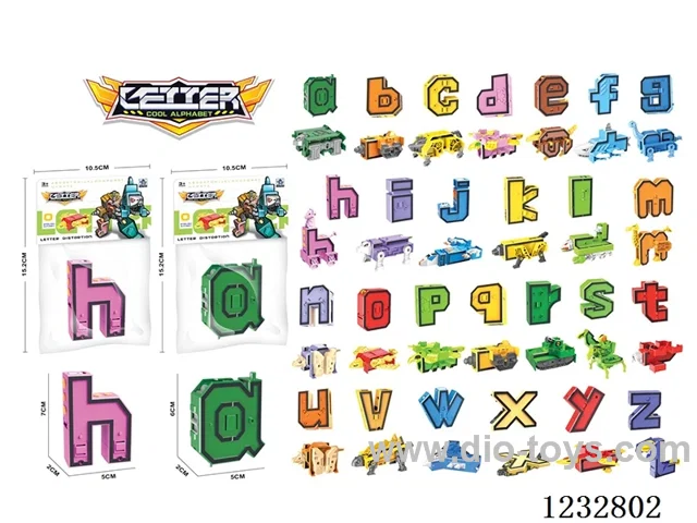 New English Alphabet Transformers
