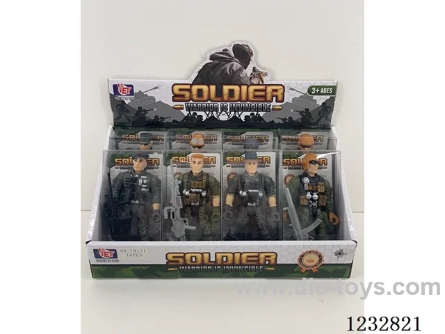Military series 16PCS 8 models mixed