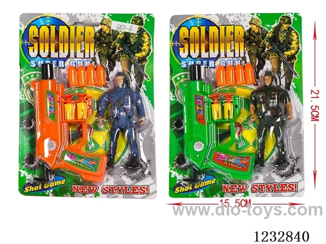 Soft-bullet gun