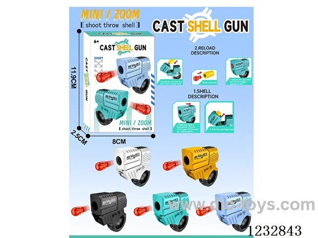 Mini shell-firing ring gun color box