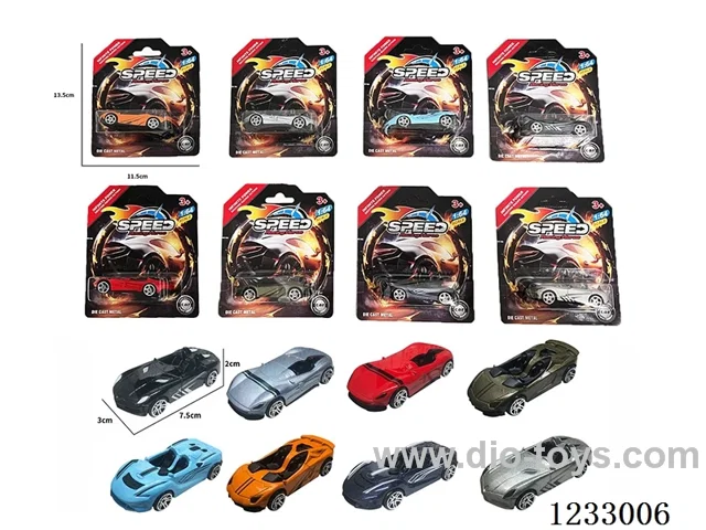 1:64 free wheel alloy car